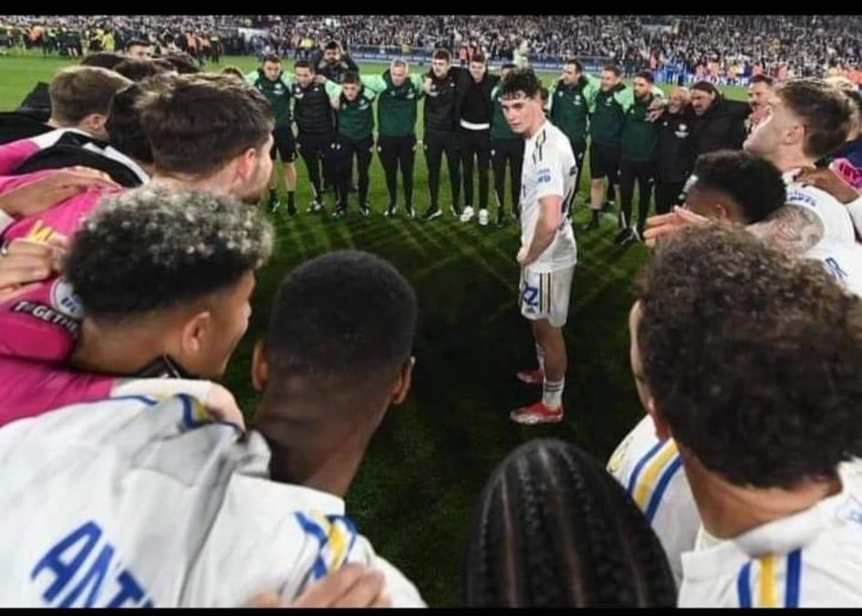 This photo from Thursday night blows my mind. Forget the context, I just love his authority and how good he’s been for Leeds this season.
18!!!