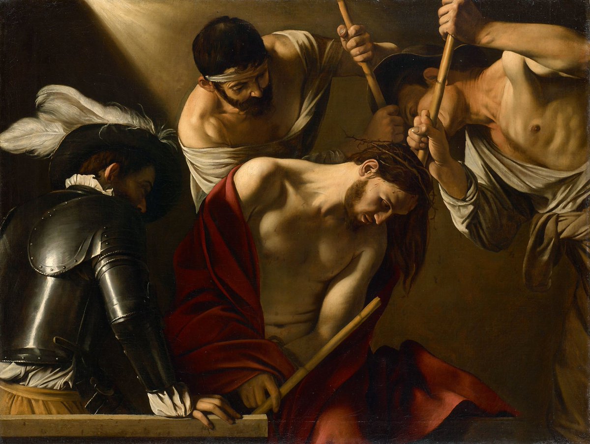 Caravaggio, The Crowning with Thorns, c.1604