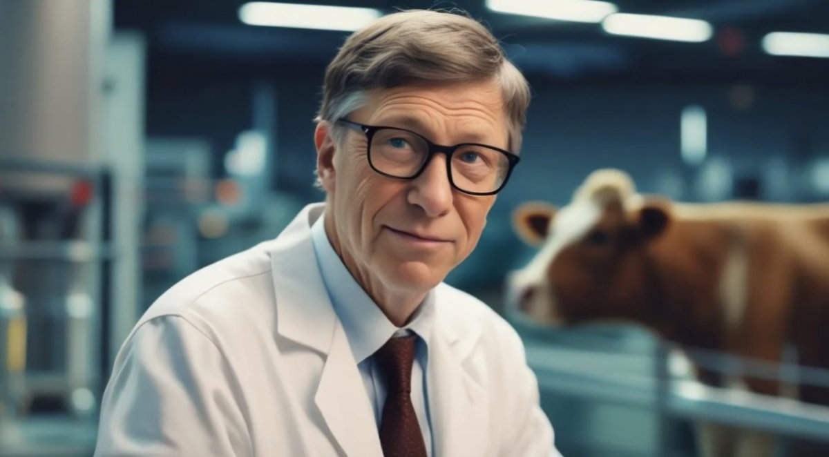 UNBELIEVABLE

A Bill Gates backed company is making an ANTI-FART vaccine injection for cows.

They say the cows farts are producing too much emissions so they will give them an injection.

You literally cannot make this up. How is this real? 

The company making this is called