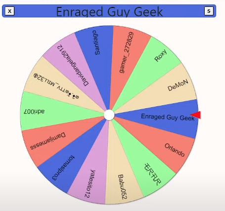 Srtuman's tweet photo. Ganador del Primer sorteo del canal!!!

Hola familia,

Aquí os presento al ganador del primer sorteo del canal 
En hora buena: 

"Enraged Guy Geek".

Muchas gracias a todos por haber participado,
a siguiente meta son los
500 Suscriptores!!! https://t.co/OwNsrCaUMm