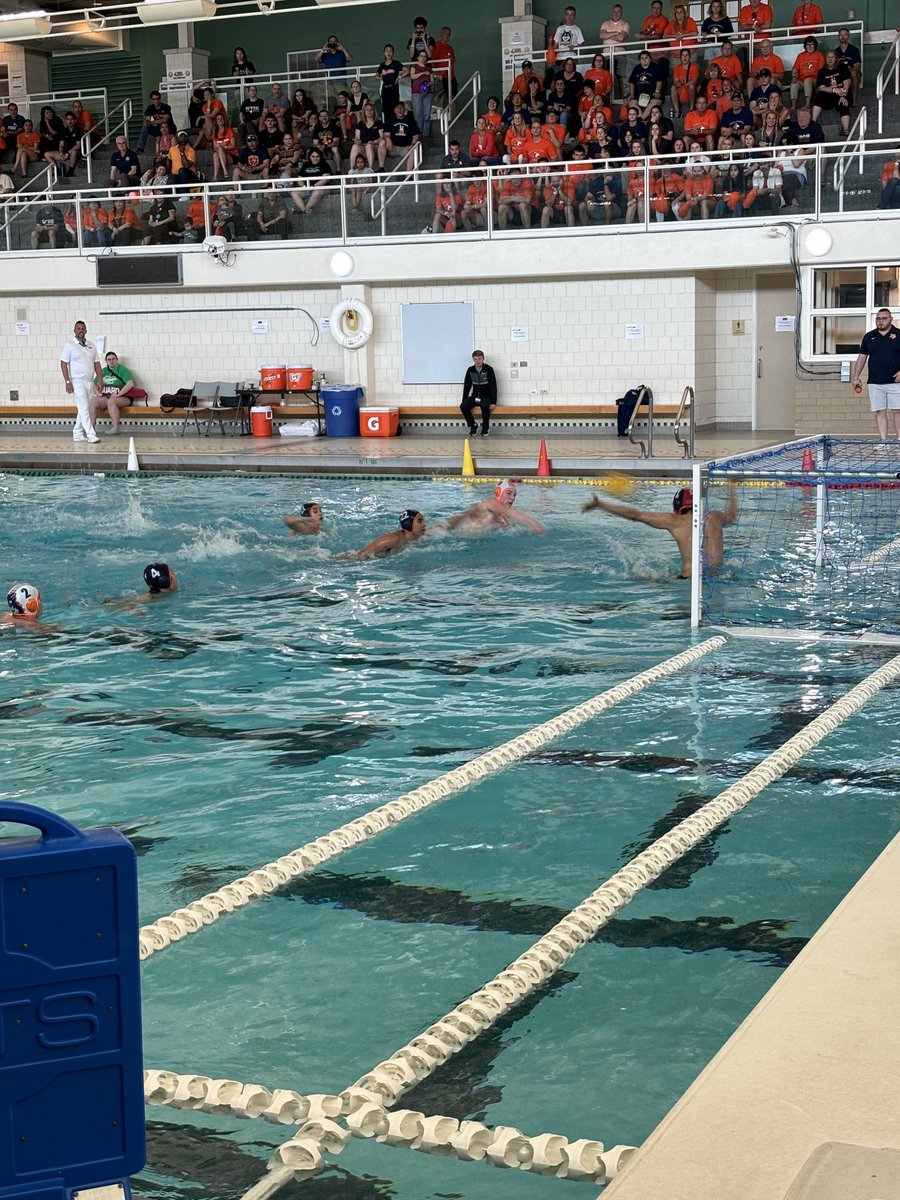 Men's water polo vying for 3rd in state. Let's go Huskies!!