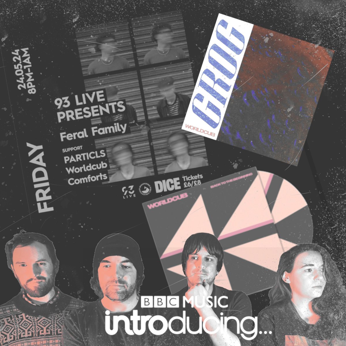 Worldcub (@worldcubworld) on Twitter photo 'GROG' will be having its first radio play tonight on <a href="/bbcintroducing/">BBC Music Introducing</a> with <a href="/welshmusic/">Adam Walton</a> from 10pm! (Diolch Adam!)
A hefyd diolch mawr / also a huge thanks to all who have listened to the album (released yesterday!) and those who have bought it...
continues below... 'GROG' will be having its first radio play tonight on <a href="/bbcintroducing/">BBC Music Introducing</a> with <a href="/welshmusic/">Adam Walton</a> from 10pm! (Diolch Adam!)
A hefyd diolch mawr / also a huge thanks to all who have listened to the album (released yesterday!) and those who have bought it...
continues below...