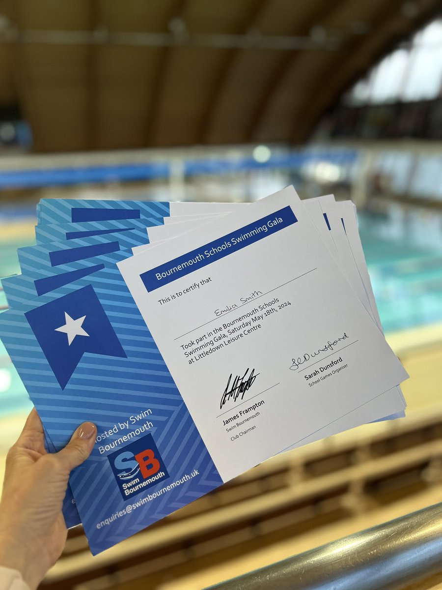 Well done Team Epiphany for excellent team work and positivity during today’s swim gala. <a href="/SGO_Bournemouth/">Sarah Dunsford</a>