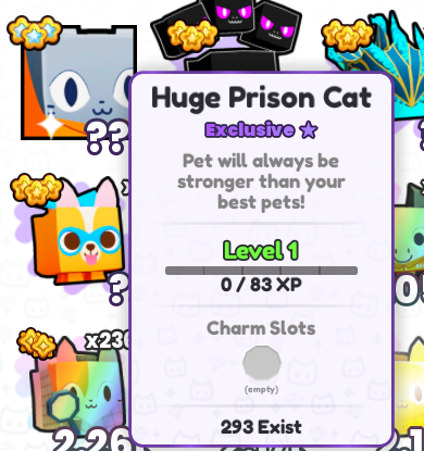 Giving away a Huge Prison Cat! 😱 1. Like and Retweet 2. Follow @shybrb 2. Comment your username