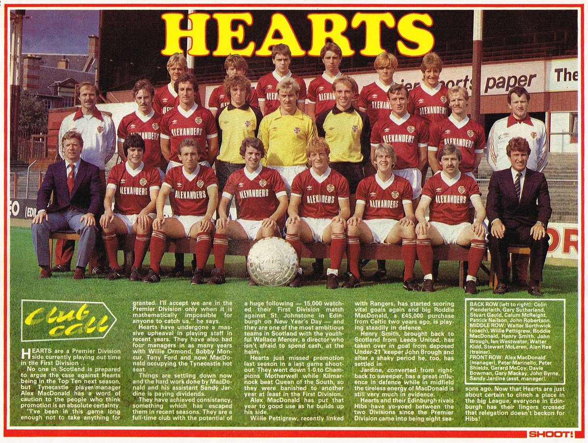 #ClubCall #Hearts #Shoot! 1983-02-19