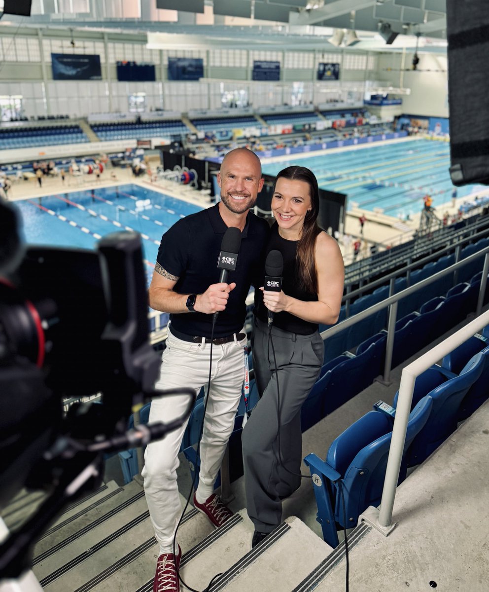 SATURDAY NIGHT SIZZLER Hello again sports fans and welcome back inside the Pan Am Sports Centre. The penultimate evening of competition at the 🇨🇦 Olympic and Paralympic trials. We’ll set the scene at 5pm ET on our @cbcsports YouTube live show: youtube.com/live/dvSJIMZTG…