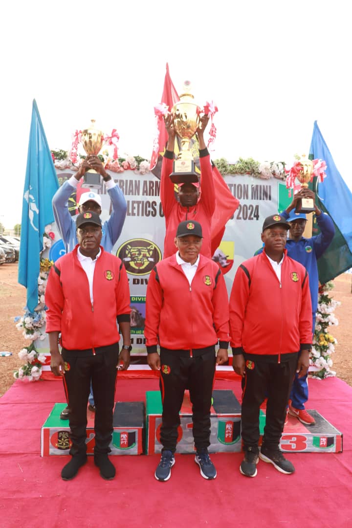 On Friday 17 May, 2024. Major General JO Ochai, the Commandant of the Nigerian Defence Academy (NDA), represented the Chief of Army Staff (COAS) Lieutenant General TA Lagbaja at the closing ceremony of the Nigerian Army Inter-Formation Mini Athletics Championship.