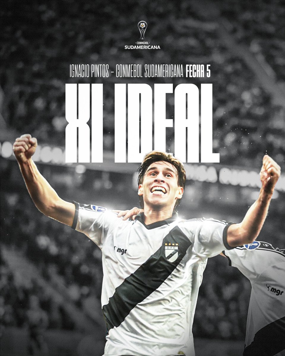 Danubio Fútbol Club (@danubiofc) on Twitter photo 🫀 Fútbol y corazón
🎓 𝐈𝐠𝐧𝐚𝐜𝐢𝐨 𝐏𝐢𝐧𝐭𝐨𝐬 fue elegido en el 𝗫𝗜 𝗜𝗗𝗘𝗔𝗟 de la fecha 5️⃣ de <a href="/Sudamericana/">CONMEBOL Sudamericana</a>. 🫀 Fútbol y corazón
🎓 𝐈𝐠𝐧𝐚𝐜𝐢𝐨 𝐏𝐢𝐧𝐭𝐨𝐬 fue elegido en el 𝗫𝗜 𝗜𝗗𝗘𝗔𝗟 de la fecha 5️⃣ de <a href="/Sudamericana/">CONMEBOL Sudamericana</a>.