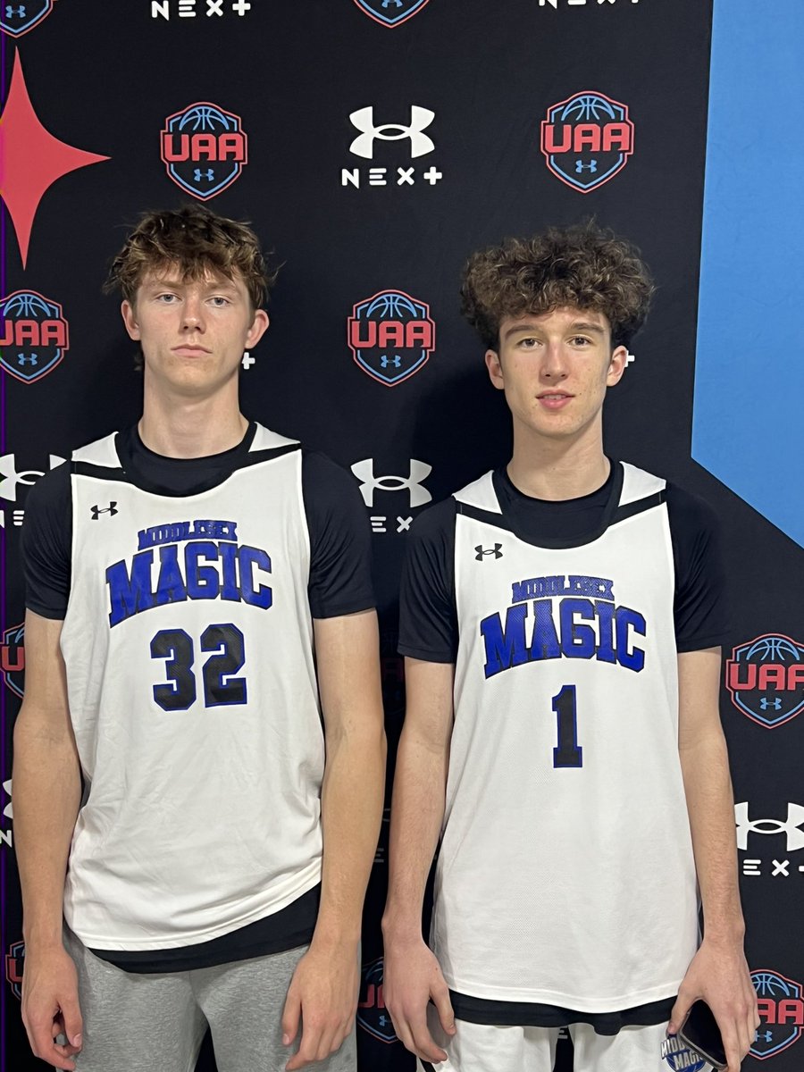 Magic and Rivers 2028 duo of Patrick Costello and Drew Carlson scored 19 and 17 points respectively in a 66-61 win for Magic 15u UAA over Team Charlotte! 15u is 3-0 in Session 2 of <a href="/UANextBHoops/">Boys UAA</a>! #MagicFamily