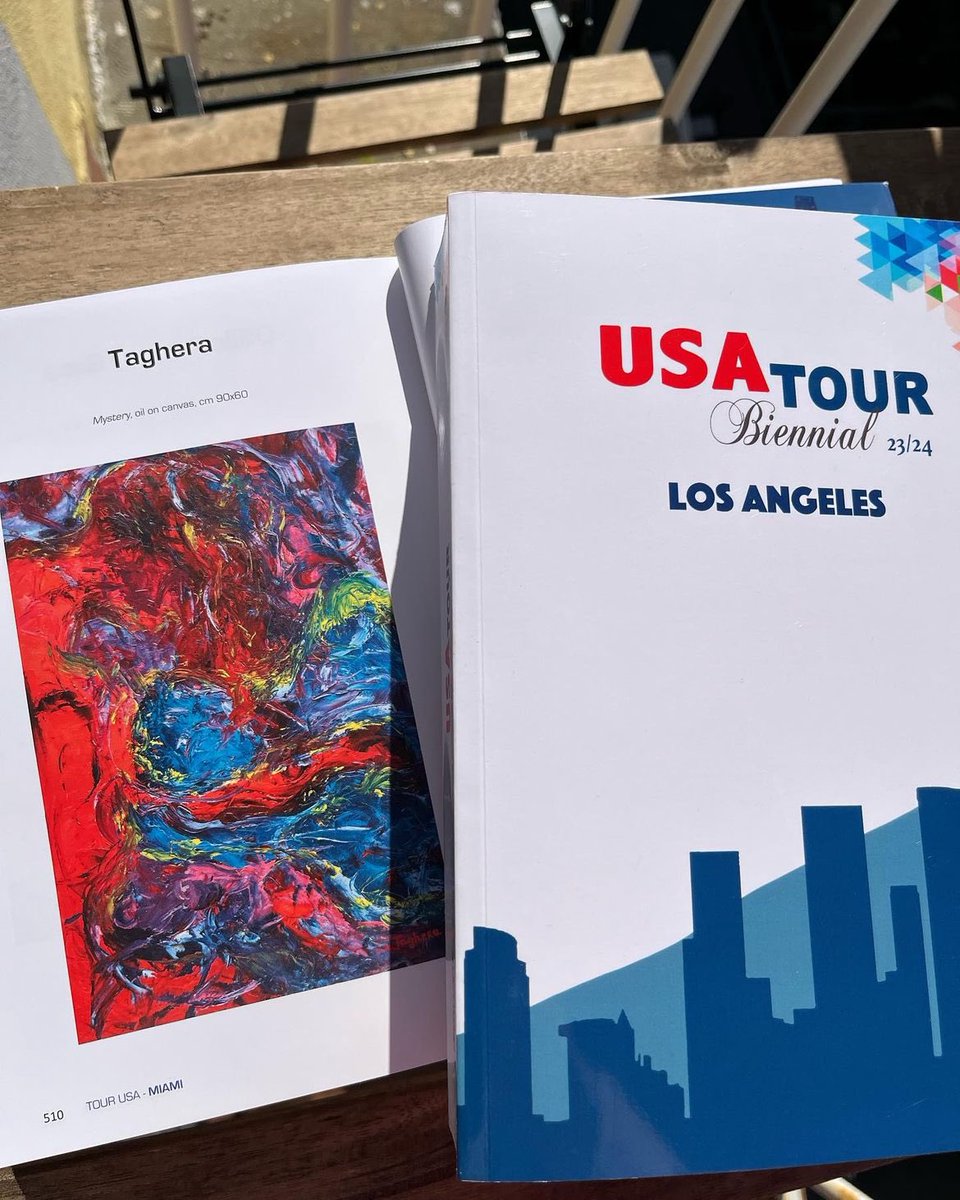 Taghera1's tweet photo. USA TOUR 
Art exhibition 2024
#taghera_art #usa #miami #LA https://t.co/d2LSBfFDpg