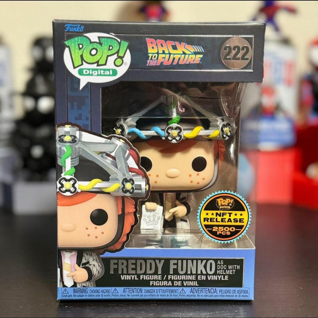 • Pop NFT - Out of Box! Freddy as Doc!
.
.
📸 @funkopopsnews
#funkopops #funkopopcollection #funkopopcollector #funkopopaddict #funko #topfunkophotos #funkofanatic #popcollector #popfigures #popvinyls #funkos #funkoverse #popinabox #bttf #doc