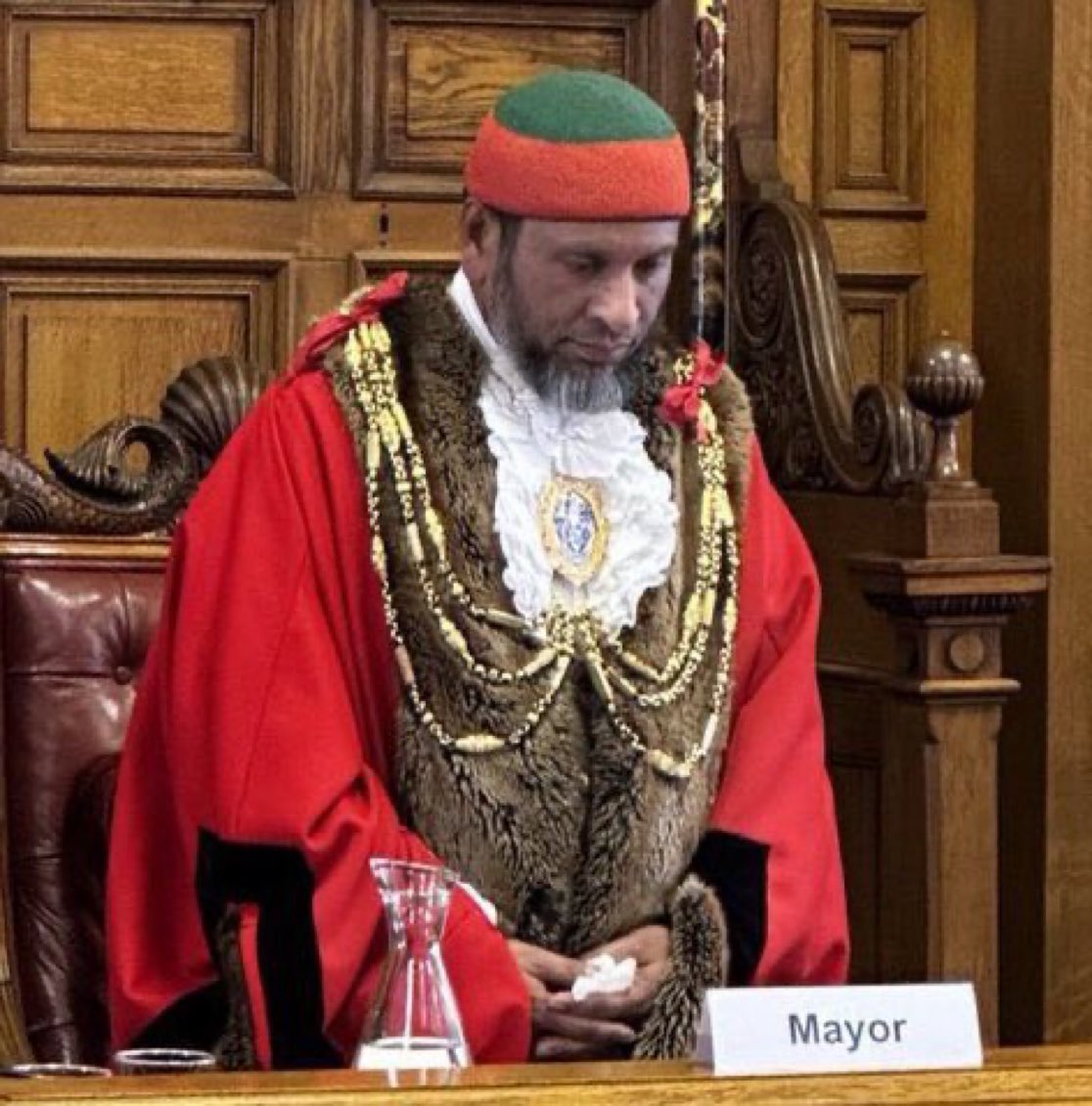 The new Mayor of Brighton, England, Mohammed Asaduzzaman. 

Brighton has fallen.