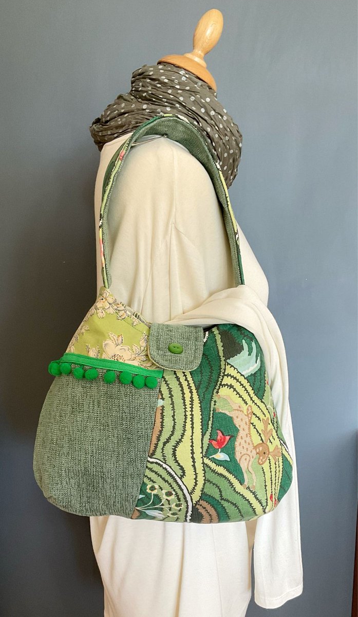 NEW!!! This fresh babe of a Girly Bag will have everyone green with envy! There is only one, so don’t miss out #craftbizparty #MHHSBD buff.ly/2F1nKi1