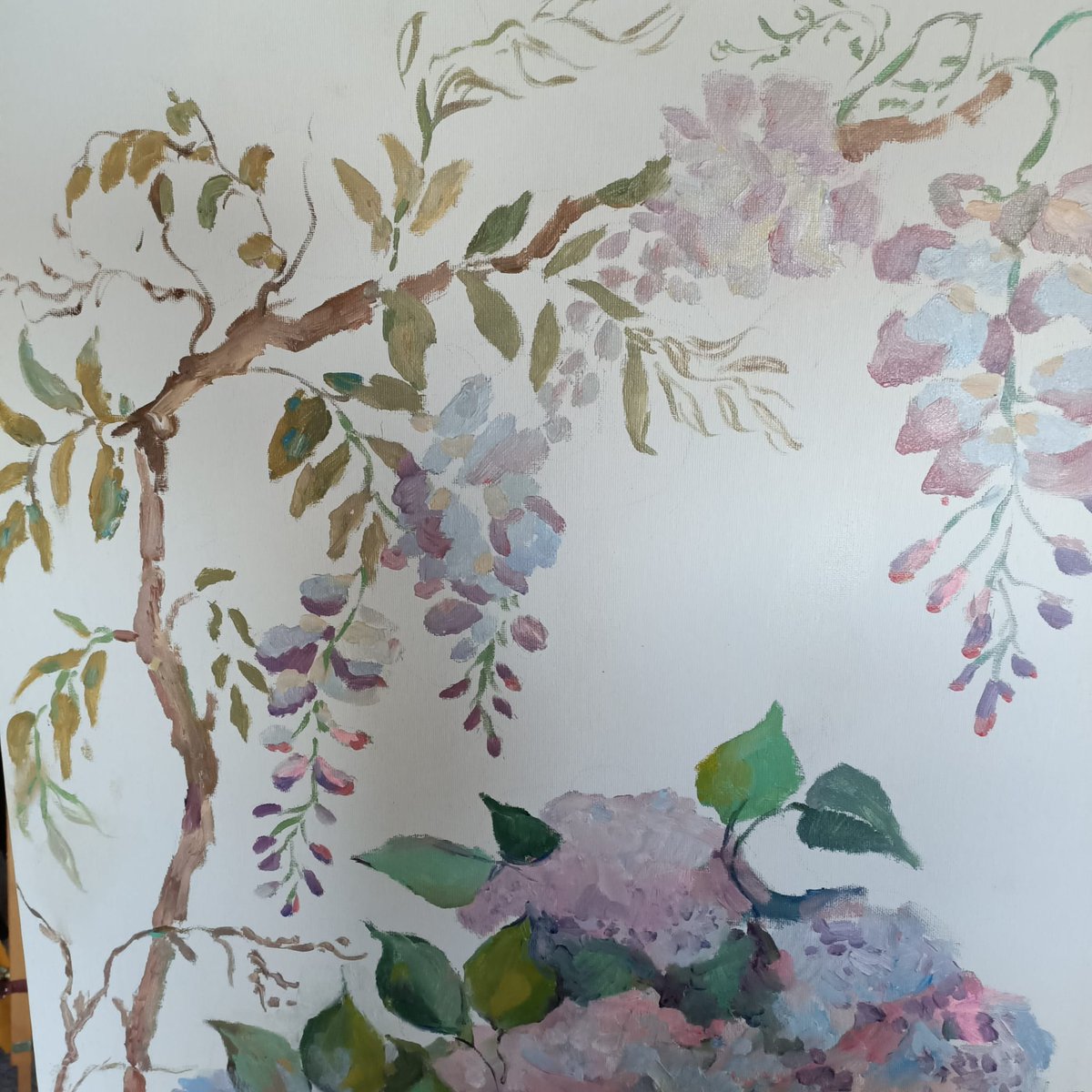 Wisteria and Lilac's time

Oil on Canvas board
75x55 cm

#oiloncanvas #oilpainting #fineart #originalart #flowers #stilllife #artcommission #leahMaximovaArt