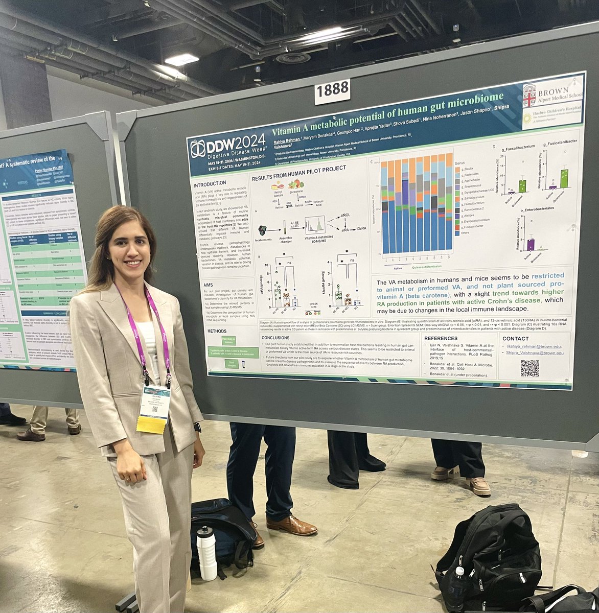 R Rehman MD FAAP👩⚕️ (@gutmd_) on Twitter photo My first DDW poster presentation ✅🤩#GItwitter #womeninmedicine #babymilestones <a href="/DDWMeeting/">Digestive Disease Week</a> My first DDW poster presentation ✅🤩#GItwitter #womeninmedicine #babymilestones <a href="/DDWMeeting/">Digestive Disease Week</a>
