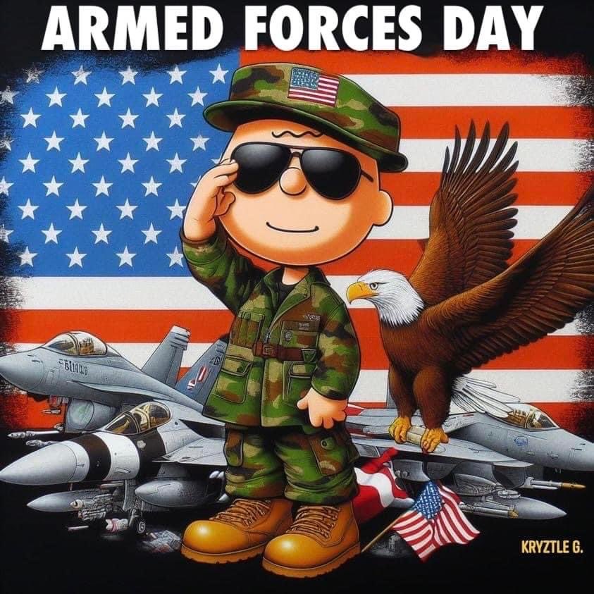 Happy Armed Forces Day!! Thank You To all Who are Serving🫡🇺🇸