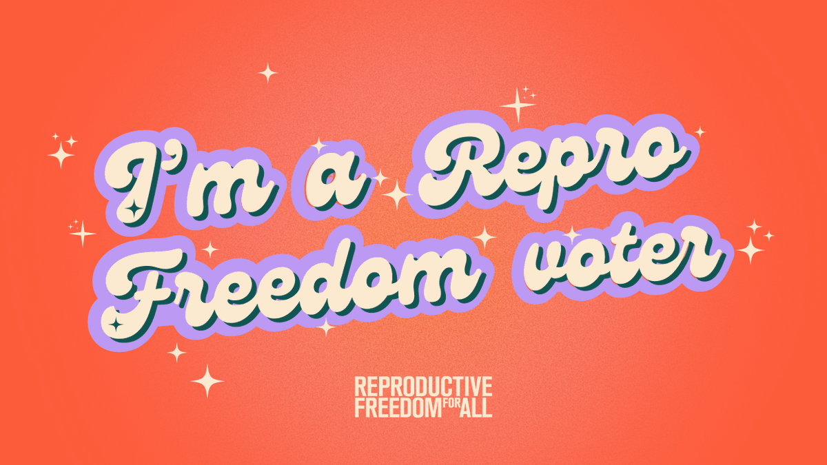 Access to abortion is a fundamental right. We must elect representatives who will protect the reproductive freedom of all people—regardless of their life circumstances. That’s why we’re committed to being a #ReproFreedomVoter in the upcoming elections.
