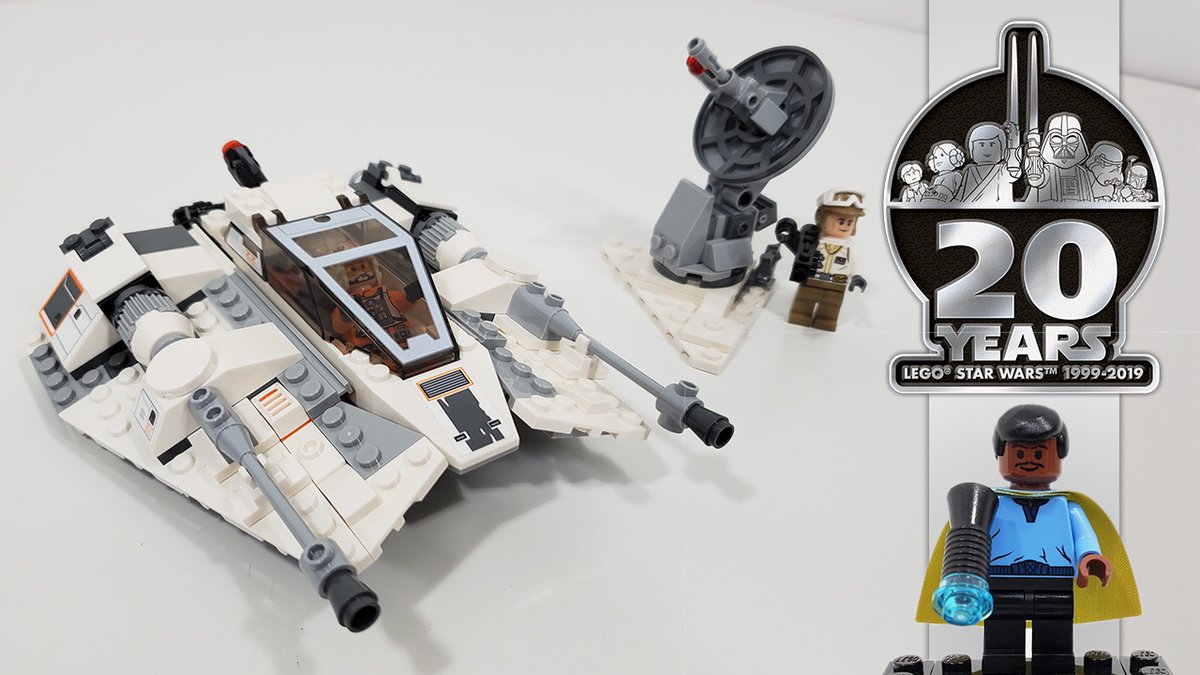 #LEGO #StarWars Review: 75259 Snowspeeder – 20th Anniversary Edition (2019 Set) - youtu.be/NQb-fnlD1j8?si…