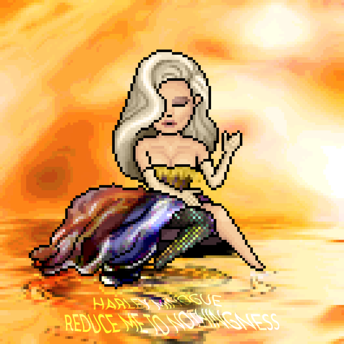 Wow, can't believe it has been a week since RMTN release! As a special treat for going number one and the endless support this era and release, I have a present for you Harlots!

💔REDUCE ME TO NOTHINGNESS💔 
☀️SUNSHINE ALTERNATIVE COVER☀️

Continue streaming the album below: