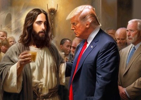Even Christ would offer his own urine for President Trump to use at the debate drug test, as it would be immune from any of the left’s obvious tampering.