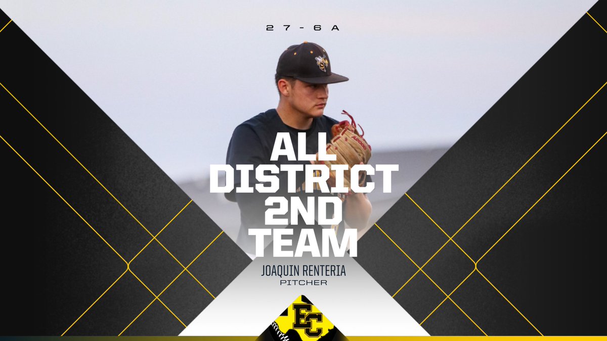 EC Hornet Baseball (@_ecbaseball) on Twitter photo “Congrats to Joaquin Renteria of EC Baseball for earning All District 2nd Team Pitcher in 27-6A! Your hard work and dedication have truly paid off! #ECBaseball #District27-6A #AllDistrict” <a href="/_ECAthletics/">ECHS Hornet Athletics</a> <a href="/booster_ec/">EC ATHLETIC BOOSTER CLUB</a> <a href="/ECISDtweets/">East Central ISD</a> <a href="/ArriolaSuzette/">Suzette Arriola</a> “Congrats to Joaquin Renteria of EC Baseball for earning All District 2nd Team Pitcher in 27-6A! Your hard work and dedication have truly paid off! #ECBaseball #District27-6A #AllDistrict” <a href="/_ECAthletics/">ECHS Hornet Athletics</a> <a href="/booster_ec/">EC ATHLETIC BOOSTER CLUB</a> <a href="/ECISDtweets/">East Central ISD</a> <a href="/ArriolaSuzette/">Suzette Arriola</a>