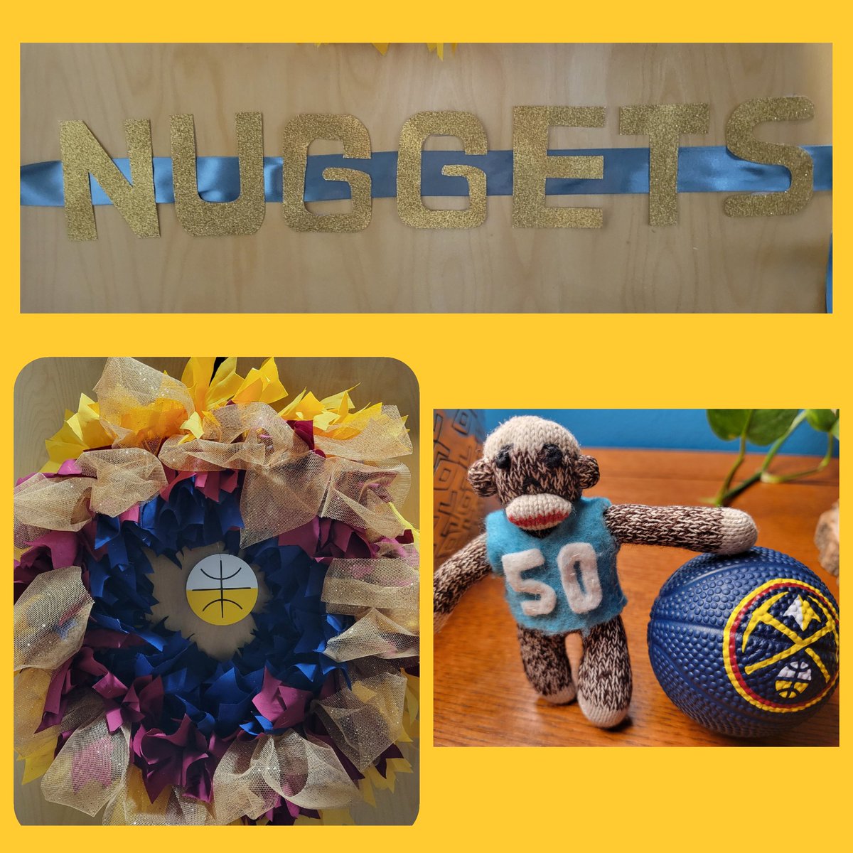 We are ready for tomorrow! ✨️
🏀 Game 7!! #LetsGo #Nuggets ✨️
We got the good energy going!
#chillinwithTM2 
#TM2Verified ✅️ 🐒