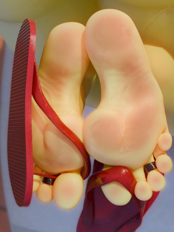 Don't mind the big, BUSTY, sweaty digimon Ren~ she's just resting her sweaty, wrinkly soles on the TL~

Go ahead a do her a favor and give them a rub~ or lick~ either or~