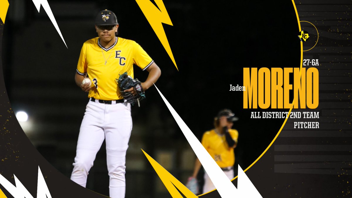 EC Hornet Baseball (@_ecbaseball) on Twitter photo “Congrats to Jaden Moreno of EC Baseball for earning All District 2nd Team Pitcher in 27-6A! Your hard work and dedication have truly paid off! #ECBaseball #District27-6A #AllDistrict” <a href="/_ECAthletics/">ECHS Hornet Athletics</a>  <a href="/booster_ec/">EC ATHLETIC BOOSTER CLUB</a> <a href="/ECISDtweets/">East Central ISD</a> <a href="/ArriolaSuzette/">Suzette Arriola</a> “Congrats to Jaden Moreno of EC Baseball for earning All District 2nd Team Pitcher in 27-6A! Your hard work and dedication have truly paid off! #ECBaseball #District27-6A #AllDistrict” <a href="/_ECAthletics/">ECHS Hornet Athletics</a>  <a href="/booster_ec/">EC ATHLETIC BOOSTER CLUB</a> <a href="/ECISDtweets/">East Central ISD</a> <a href="/ArriolaSuzette/">Suzette Arriola</a>
