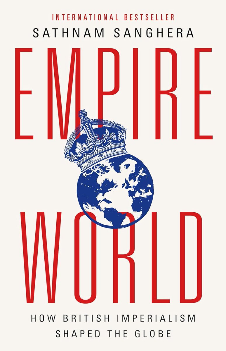 'the enormous gap between what British people think empire did to the world and what the world knows empire did to the world. And also of the gap between a postcolonial world that wants to discuss these issues and a nation that doesn’t want to listen' @Sathnam @VikingBooks