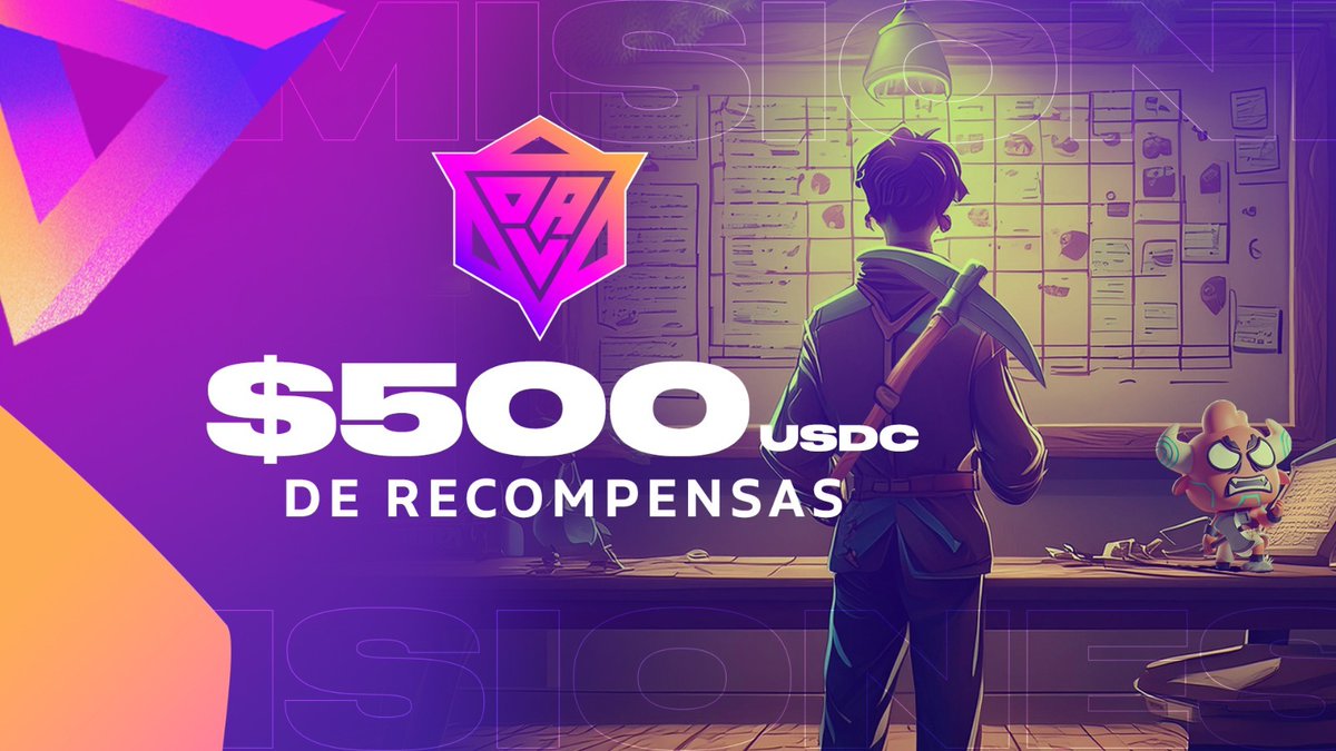 EVENTO DE MISIONES POR 500 USDC. 🤑 - Completa las misiones y suma XP. - Premios hasta el Top #10 - El evento finaliza el 3 de Junio. ⏳ EMPIEZA YA: olagg.io/novedades/even… 🔥