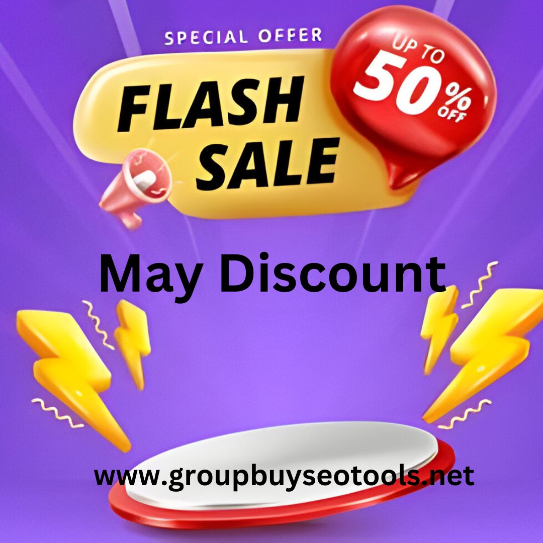 🎉 May Madness: Get 50% OFF on Top SEO Tools! 🎉 Visit our website: groupbuyseotools.net Select your preferred SEO tool package. Use promo code GBSTMAY50 at checkout to get your 50% discount. #SEOTools #Discount #MaySale #SEO #DigitalMarketing #50PercentOff #SEOStrategy