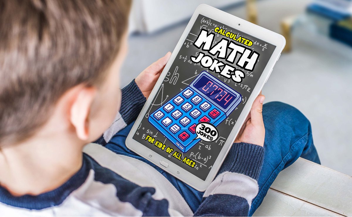 FREE E-BOOK! 300 Calculated #Math Jokes for Kids on #Amazon FREE for all not just Kindle Unlimited!!!!! #mathjokes #jokes #freeEbooks amazon.com/dp/B0D2FFBD77