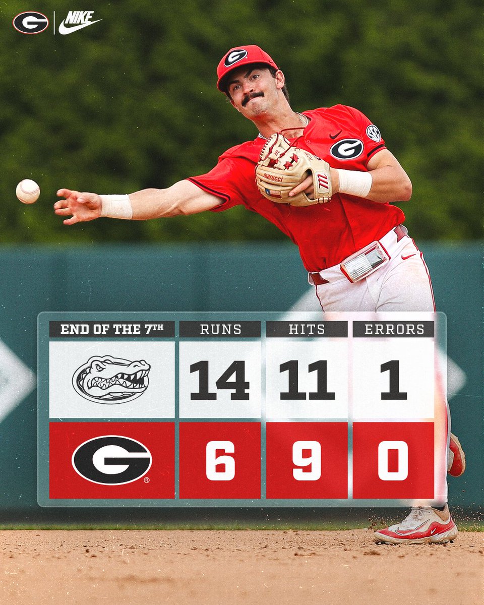 After seven. #GoDawgs
