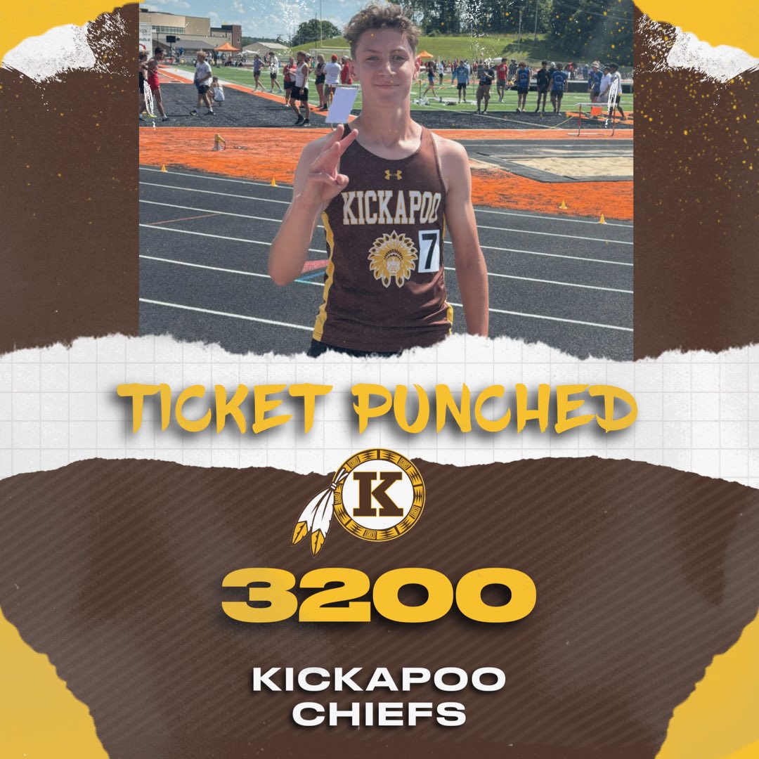 Freshman sensation Gavin Blaine will represent the Poo at State. Great effort to tough in the heat.