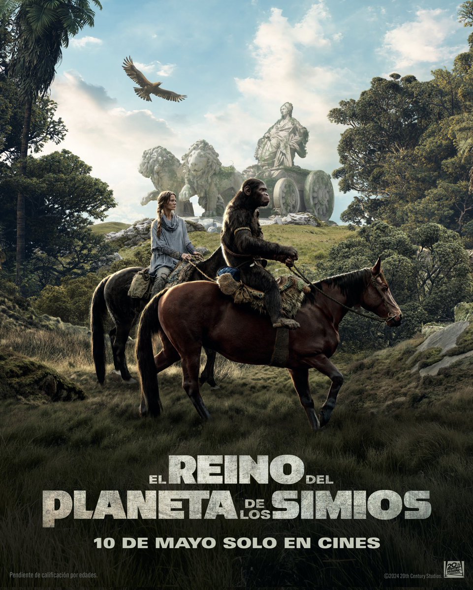 Disney elabora cartells d' 'El regne del planeta dels simis' específics pel mercat català (a Madrid hi surt la Cibeles) i en canvi és incapaç de posar el títol en la nostra llengua o d'esmentar que el film també es projecta en català. Després es queixaran si no omplim.