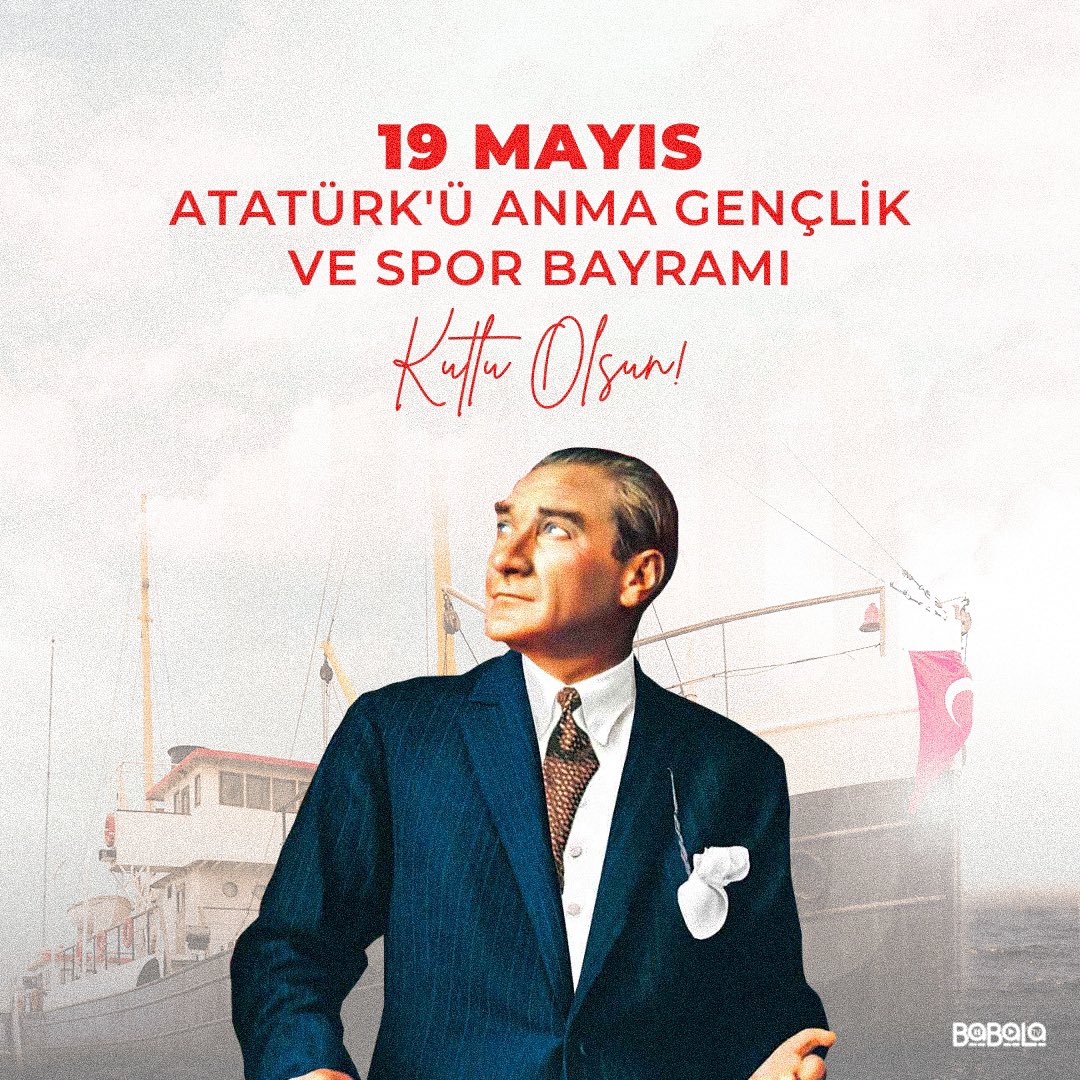 19 Mayıs Atatürk’ü Anma, Gençlik ve Spor Bayramımız Kutlu Olsun! 🇹🇷