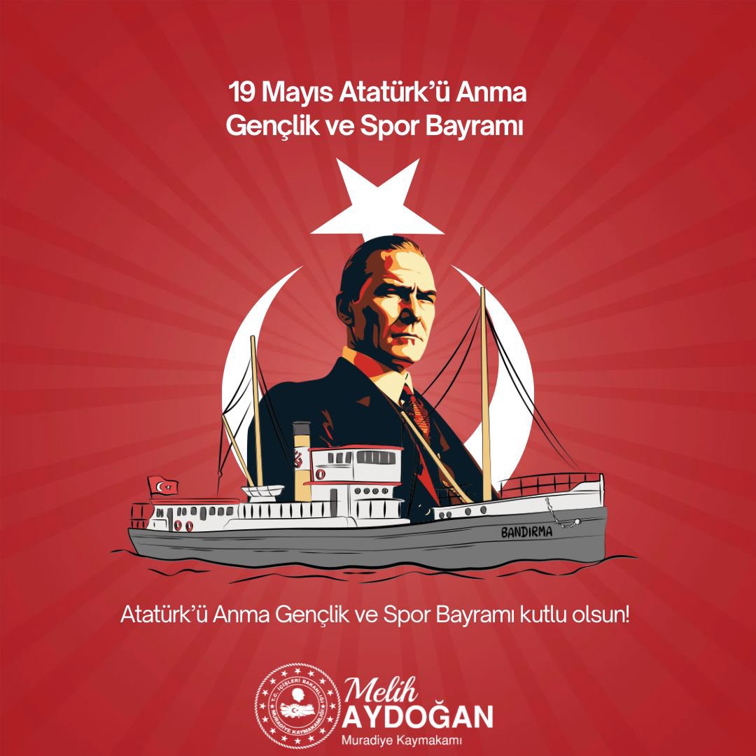 Kurtuluş Savaşı’nın ilk adımı olan #19Mayıs, Türk Milleti’nin bağımsızlık ve özgürlük mücadelesinin simgesidir. 

Bu kutlu günde; #Atatürk ve silah arkadaşlarını sevgi, saygı ve minnetle anıyorum.

19 Mayıs Atatürk’ü Anma, Gençlik ve Spor Bayramı’mız Kutlu Olsun. 🇹🇷