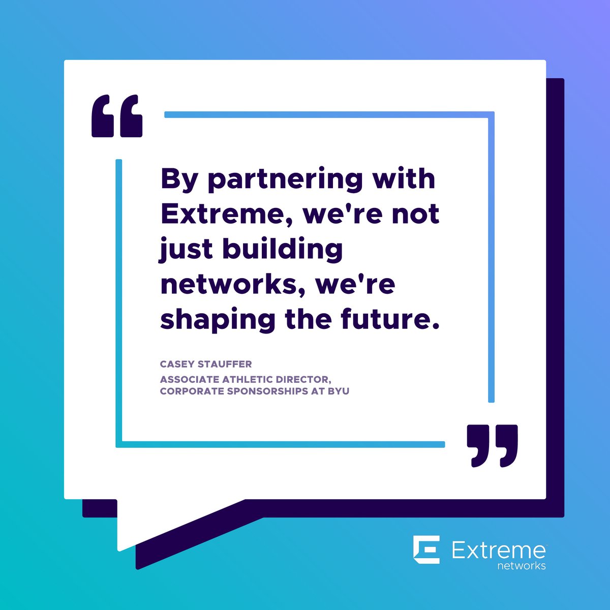Brigham Young University's LaVell Edwards Stadium will use its new outdoor #WiFi6E network to accommodate 64,000 fans each game day and improve fan experiences. Learn more: extremenetworks.com/resources/blog… #fanexperience
