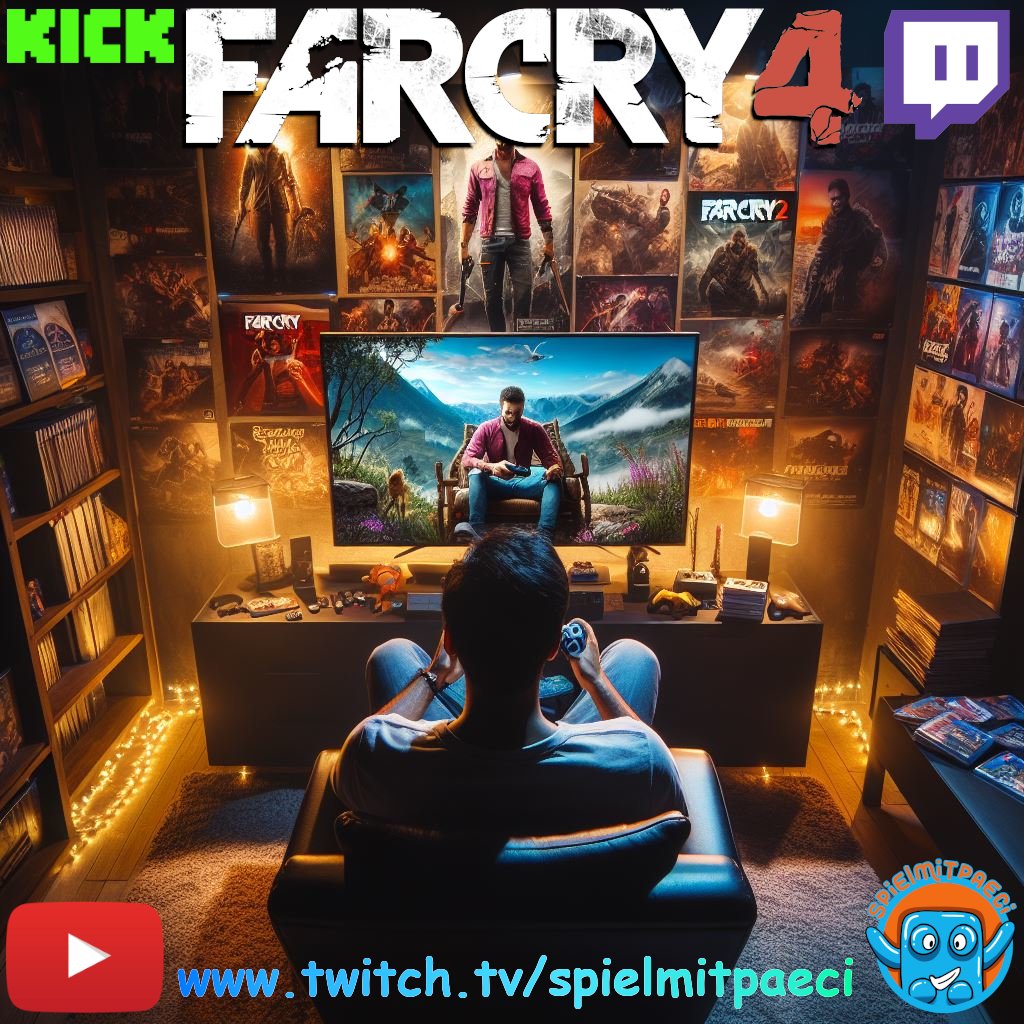 Start in das 4te Abenteuer

🎮twitch.tv/spielmitpaeci🎮
🎮youtube.com/@spielmitpaeci🎮

Glücksrad teilnehmen keyforsteam.de/giveaway/spiel…

#swisstubers #gaming #Gameplay #twitchstreamer #farcry4 #KickStreamer #youtube #farcry #ubisoftgames #giveaway #kfs #ubisoft #twitchtv #twitchde