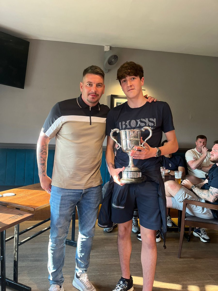 2023/24 SEASON 🏆

Young player of the year - Nathan Moffitt 👏🏻 

Presented by Adam Hammill