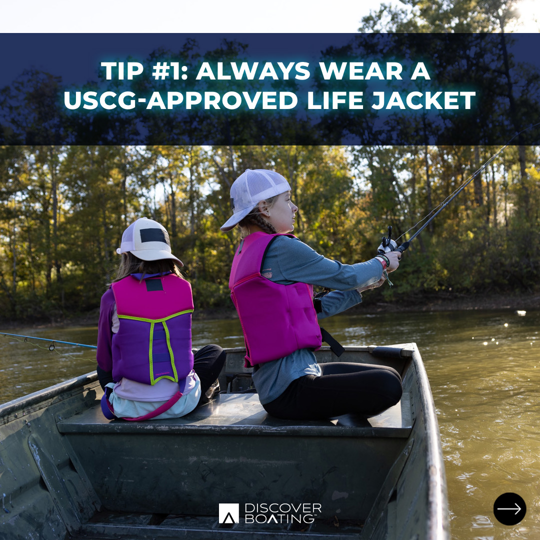 Ready for a day on the water? Don't forget to gear up with properly fitted life jackets for you and your loved ones. ⚓ 🚤 ⚓ 🚤  Learn more about life jackets here ▶️ bit.ly/3bPPGWZ #NationalSafeBoatingWeek #BoatingSafety #BoatLife #SeeYouOutHere #DiscoverBoating