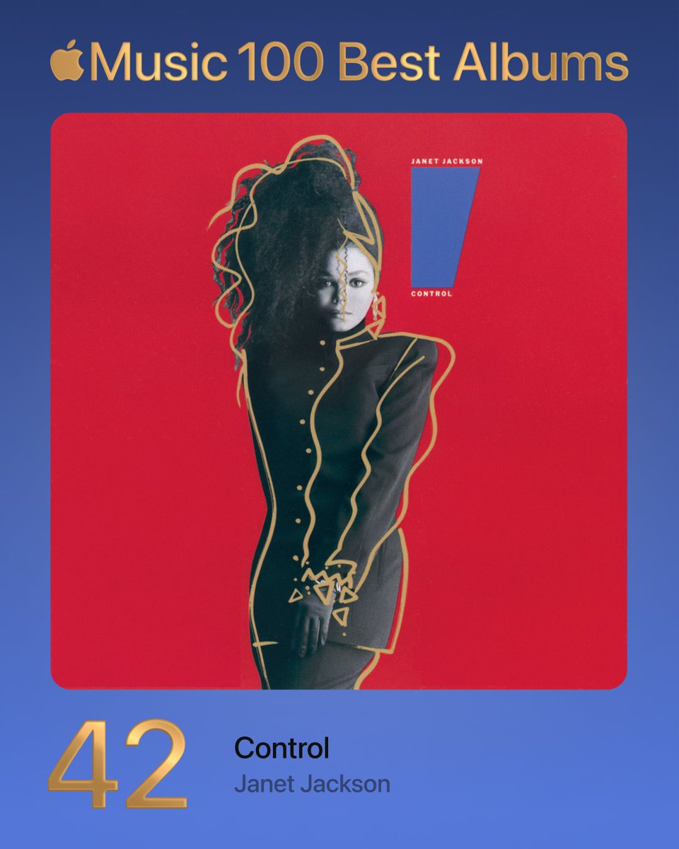 42. Control - Janet Jackson #100BestAlbums