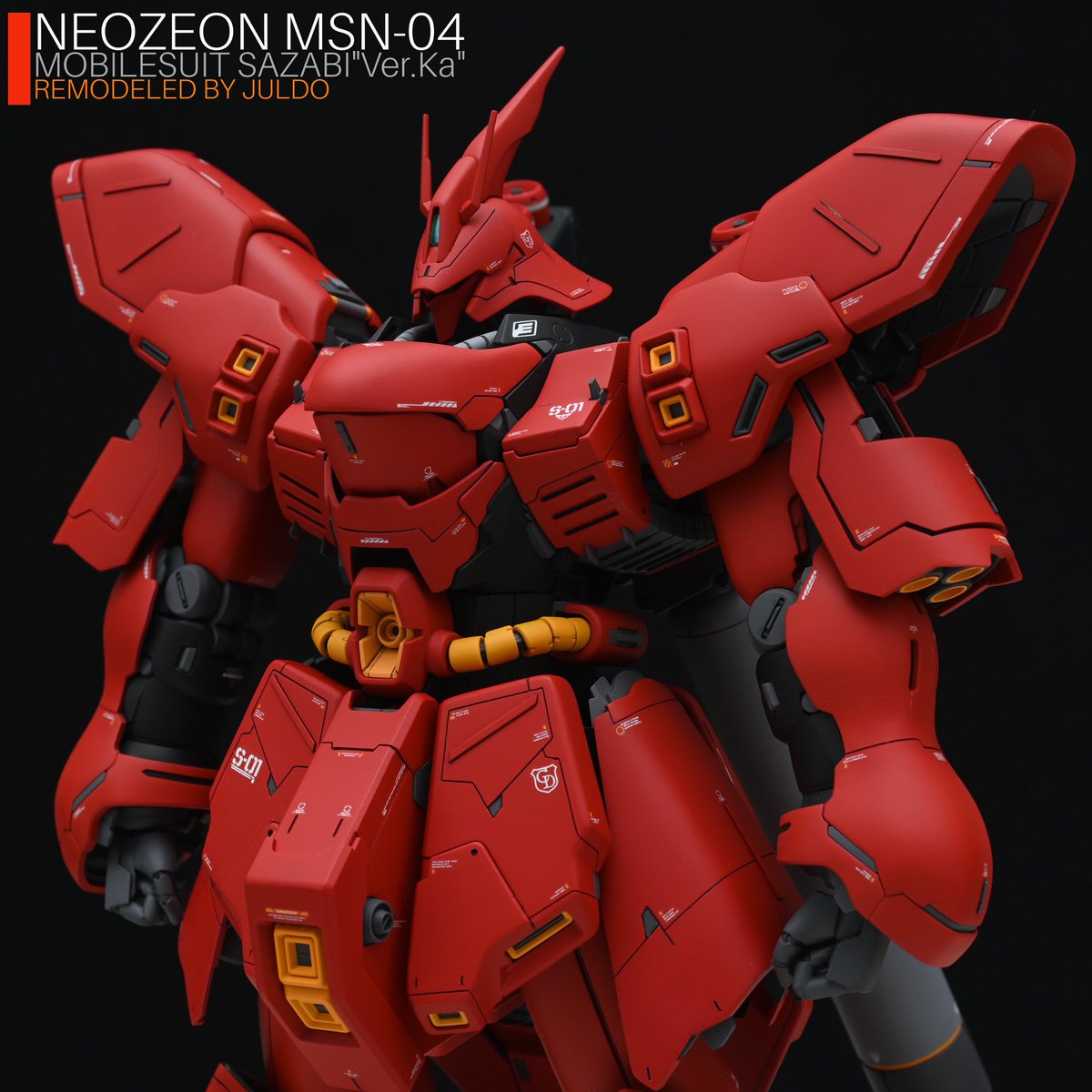 SAZABI"Ver.Ka"
#gundam #gunpla #bandai