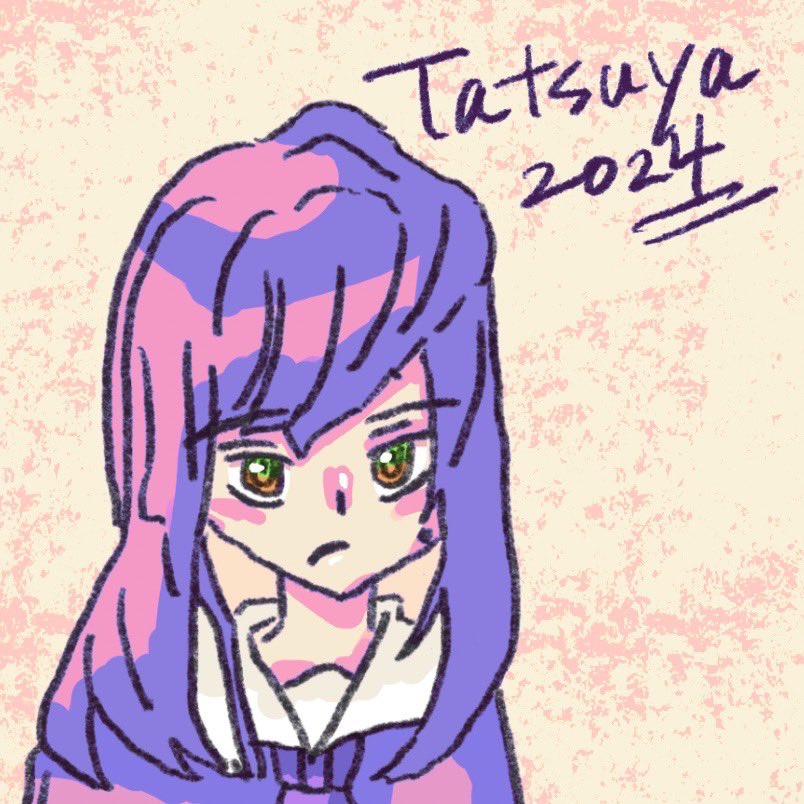 何だよぉ？…🧑‍🎨😒

#絵描きさんフォロバ１００ 
#絵描きさんと繋がりたい
#イラスト
#絵柄が好みって人にフォローされたい
#春の創作クラスタフォロー祭り 
#私の作品もっと沢山の人に広がれ祭り