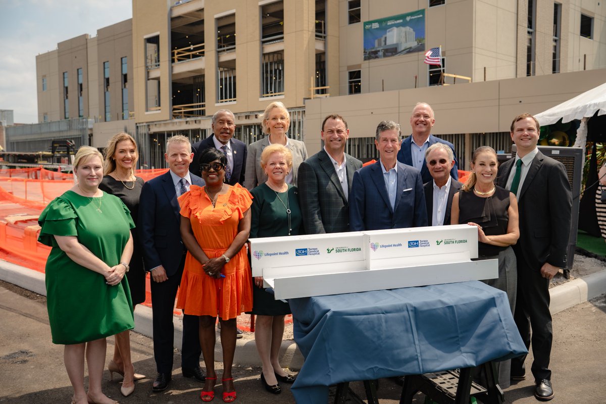 Earlier this week, we celebrated a new state law that named the @TGHCares Behavioral Health Hospital as one of Florida’s first behavioral health teaching hospitals. Senate Bill 330 also established the Florida Center for Behavioral Health Workforce, which will be housed within