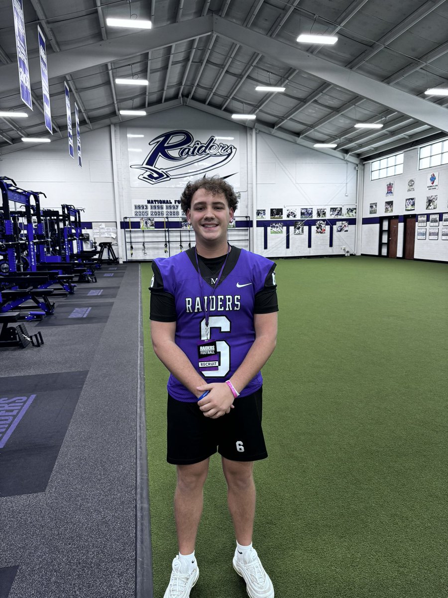 Thank you <a href="/MountUnionFB/">Mount Union Football</a> <a href="/CoachGeoffDartt/">Geoff Dartt</a> for an amazing visit today!
