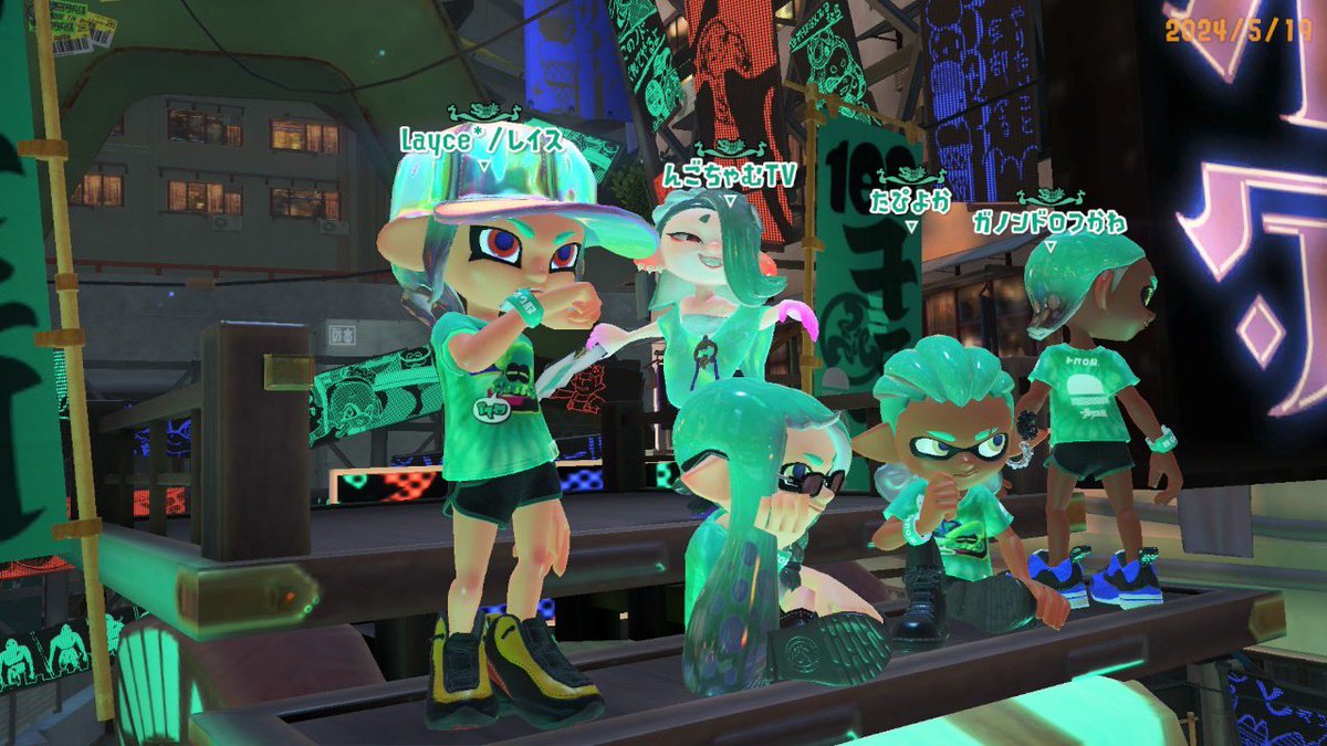 100倍勝ったよ報告
#スプラトゥーン3フェス