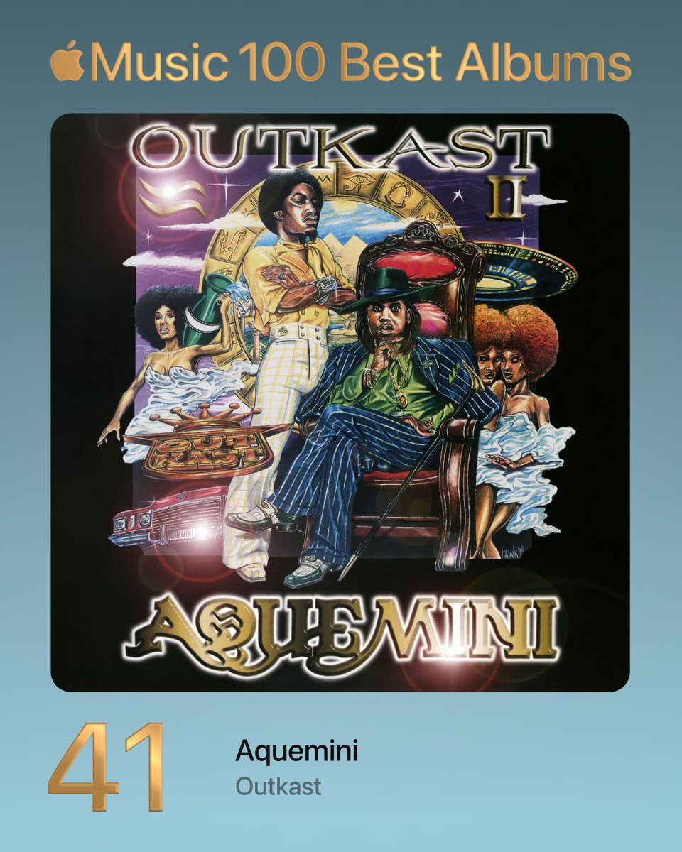 41. Aquemini - Outkast #100BestAlbums