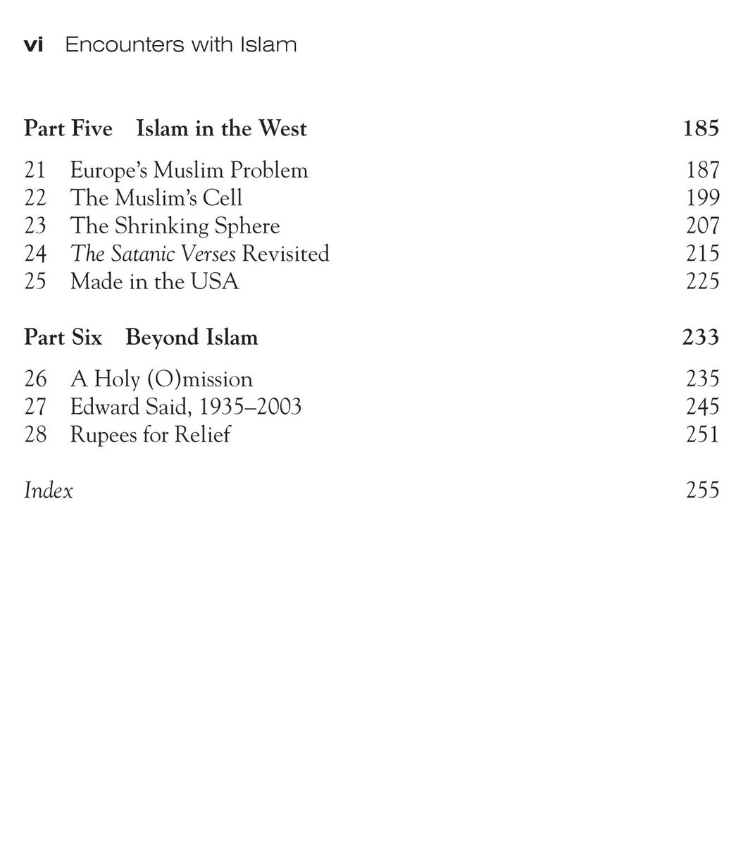 #OpenAccess Encounters with Islam On Religion, Politics and Modernity Malise Ruthven I.B. Tauris 2012 on author's Academia ⬇️ academia.edu/5384862/Encoun…