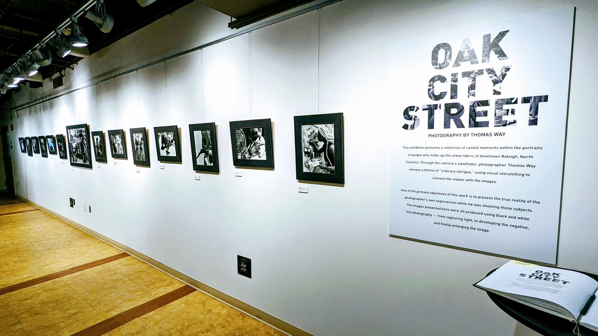 The exhibition is ready for Monday night's opening. #believeinfilm #ilfordphoto #raleigh #filmphotography #ncsu #ncstate